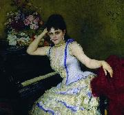 llya Yefimovich Repin Menter by Repin china oil painting reproduction